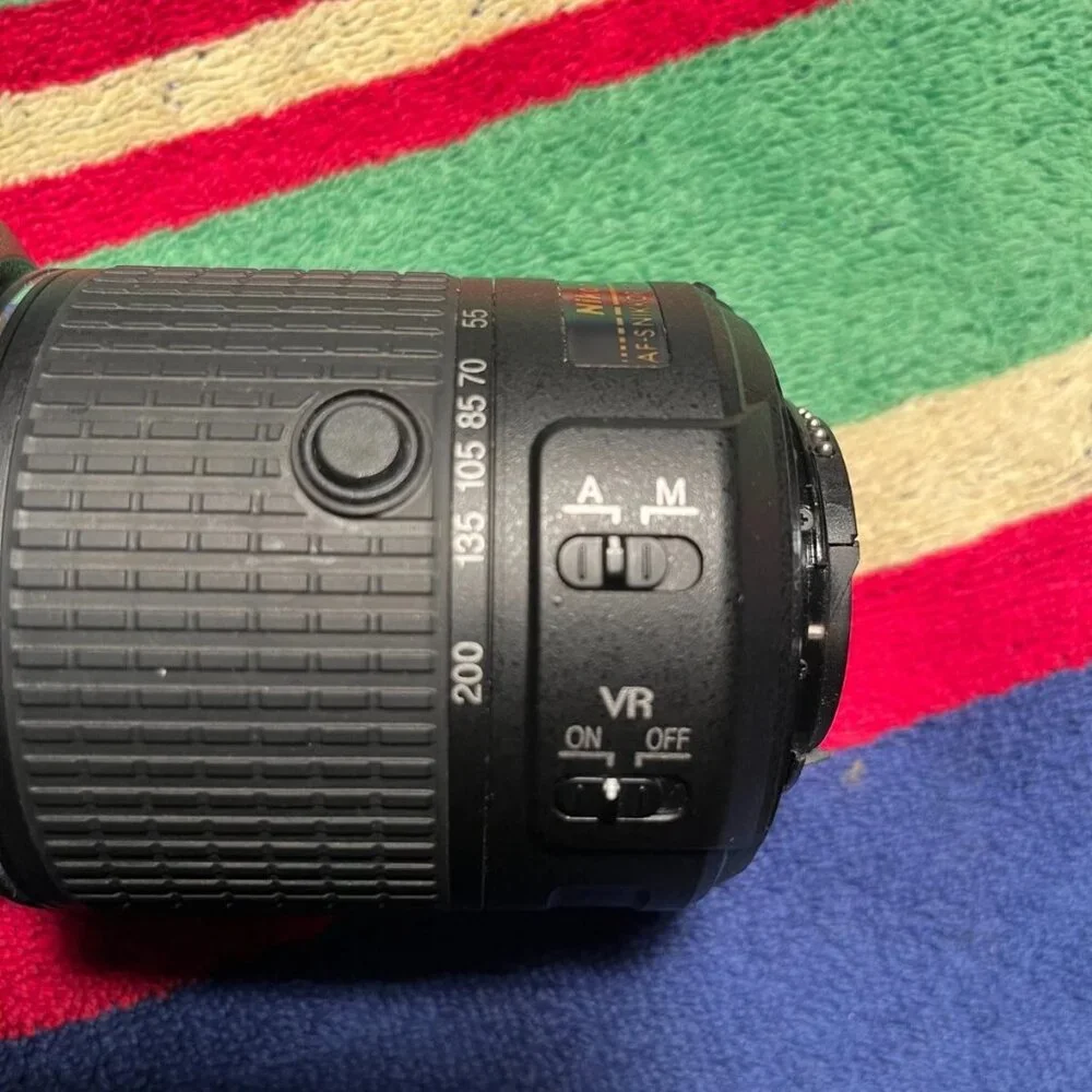 nikkon af-s dx nikkor 55-200 4-5.6 g ed vr